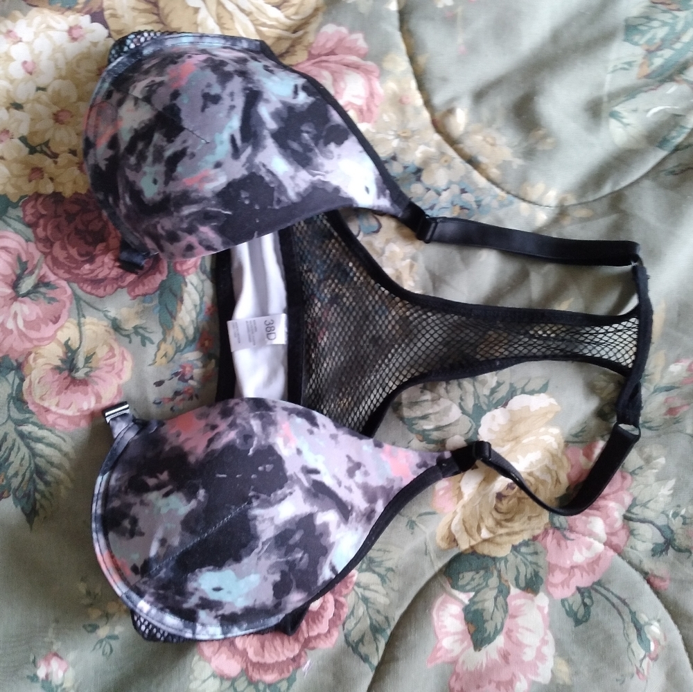 JUST BE Tie-dyed Racerback bra. - Picture 4 of 5